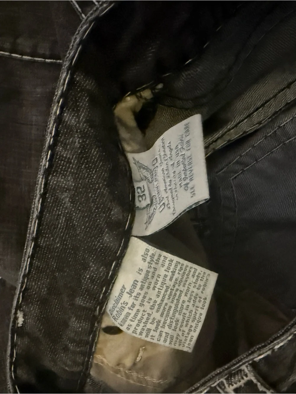 Robin's Jean Men's Black Bootcut Jeans